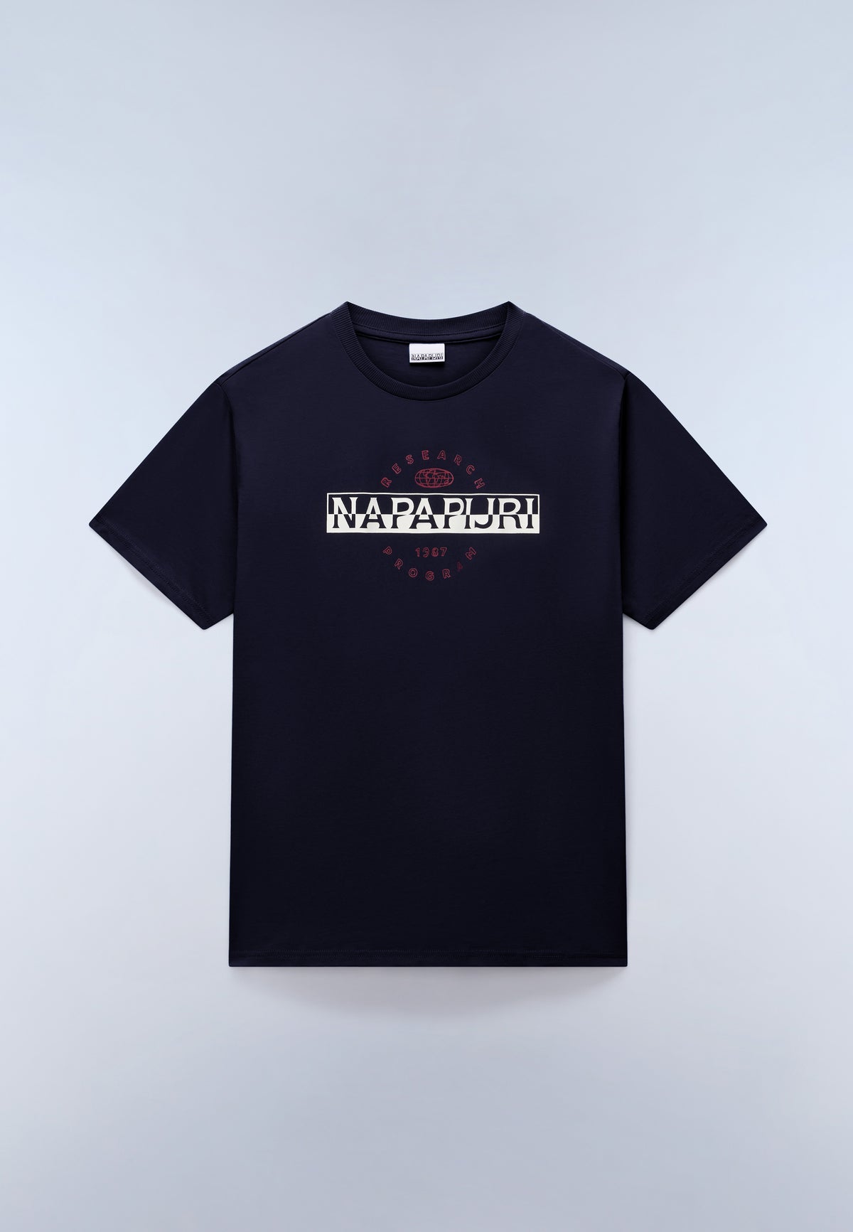 Sander Short Sleeve T-Shirt Dark Blue - 1