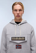 Burgee Hoodie Medium Grey Melange - 2