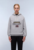 Burgee Hoodie Medium Grey Melange - 3