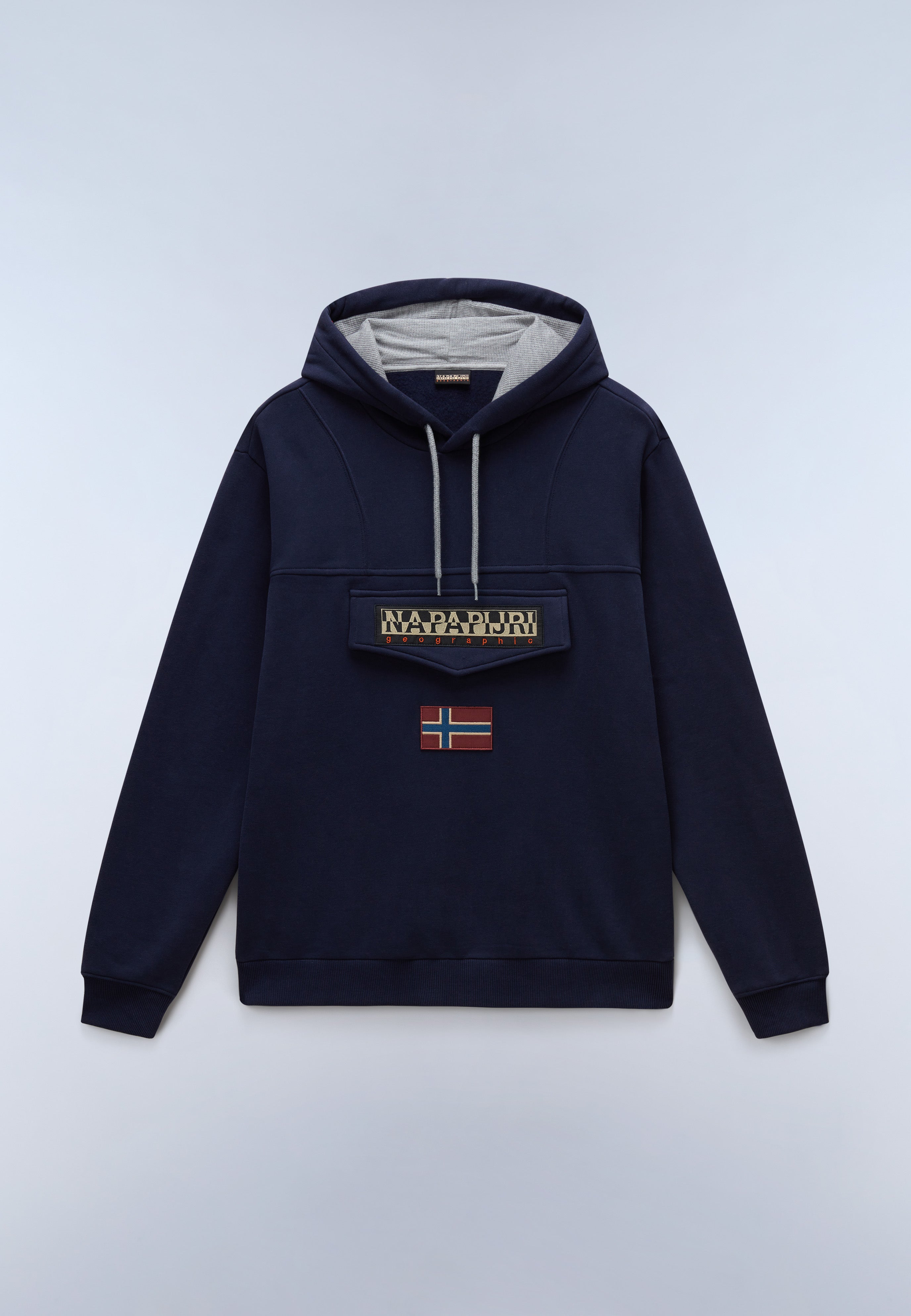 Napapijri Burgee Hoodie Men Dark Blue