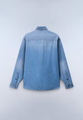 Camisa Vaquera de Manga Larga Kiene Light Blue - 7