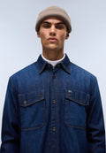 Camisa Vaquera de Manga Larga Kiene Dark Blue - 2