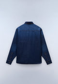 Camisa Vaquera de Manga Larga Kiene Dark Blue - 7
