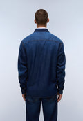 Camisa Vaquera de Manga Larga Kiene Dark Blue - 6