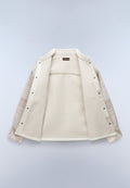 Camicia a Maniche Lunghe Laugen Beige Check - 3