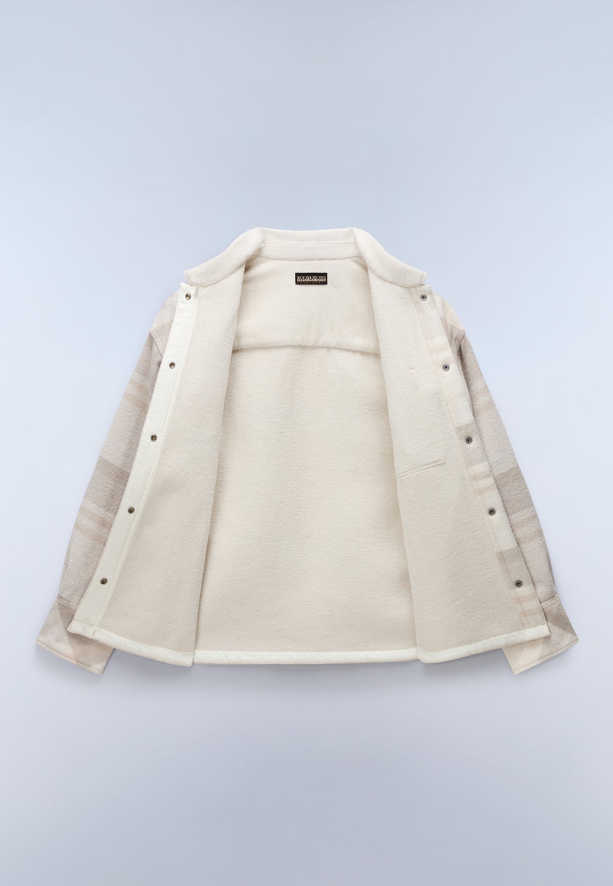 Camicia a Maniche Lunghe Laugen Beige Check - 3