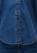 Cimonde Denim Long Sleeve Shirt Dark Blue - 7