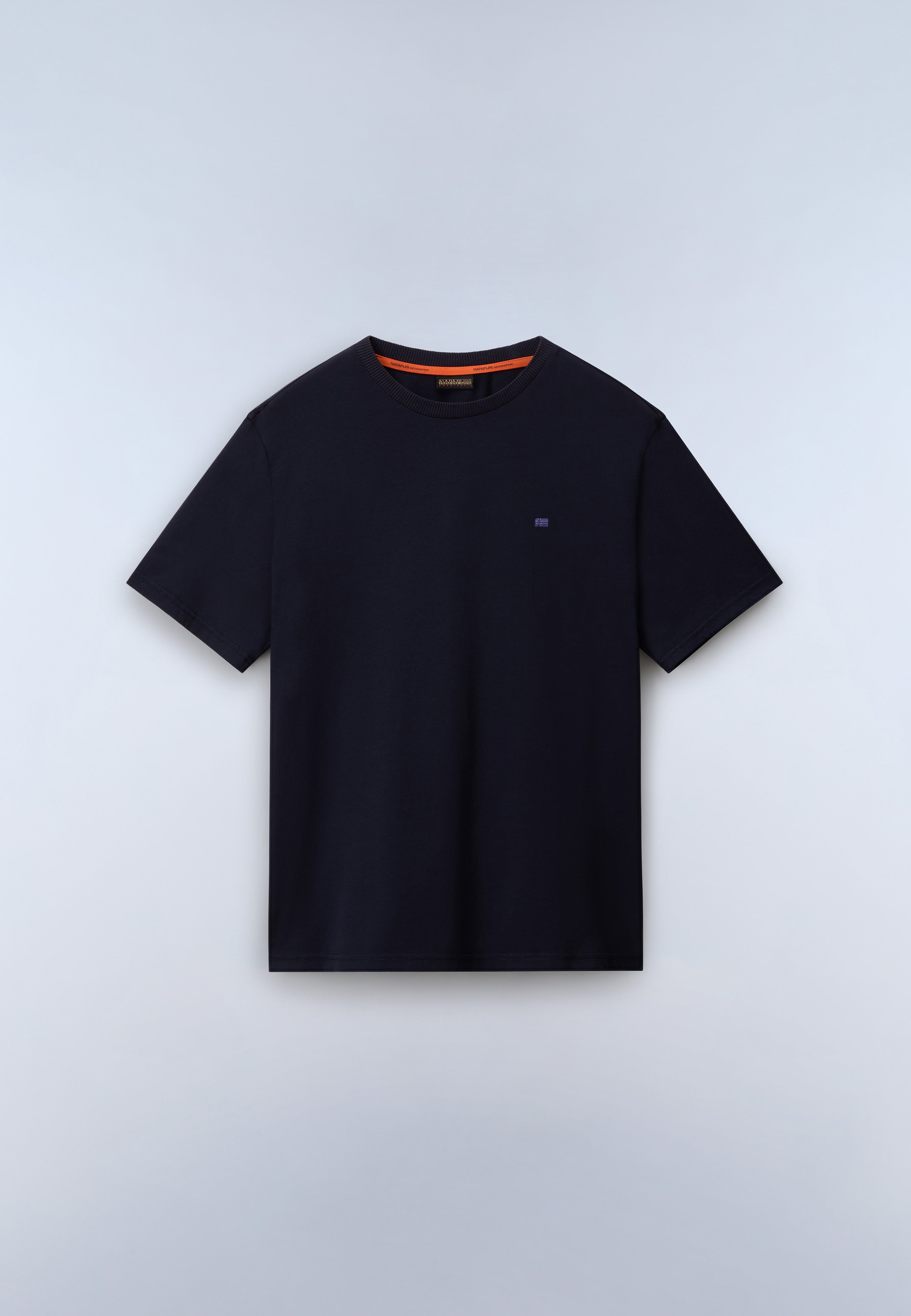 Napapijri Nedles Jersey Short Sleeve T-Shirt Men Dark Blue