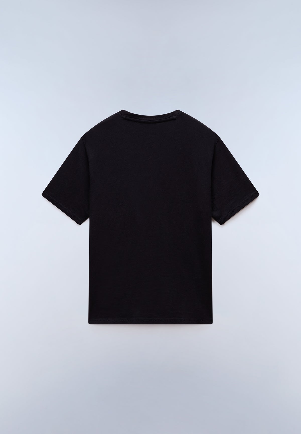 T-shirt a Maniche Corte Nedles in Jersey Nero - 5