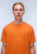 Kurzärmeliges Jersey-T-Shirt Nedles Orange Pumpkin - 2