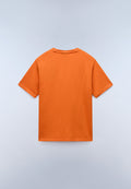 Kurzärmeliges Jersey-T-Shirt Nedles Orange Pumpkin - 5
