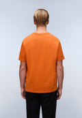 Kurzärmeliges Jersey-T-Shirt Nedles Orange Pumpkin - 4
