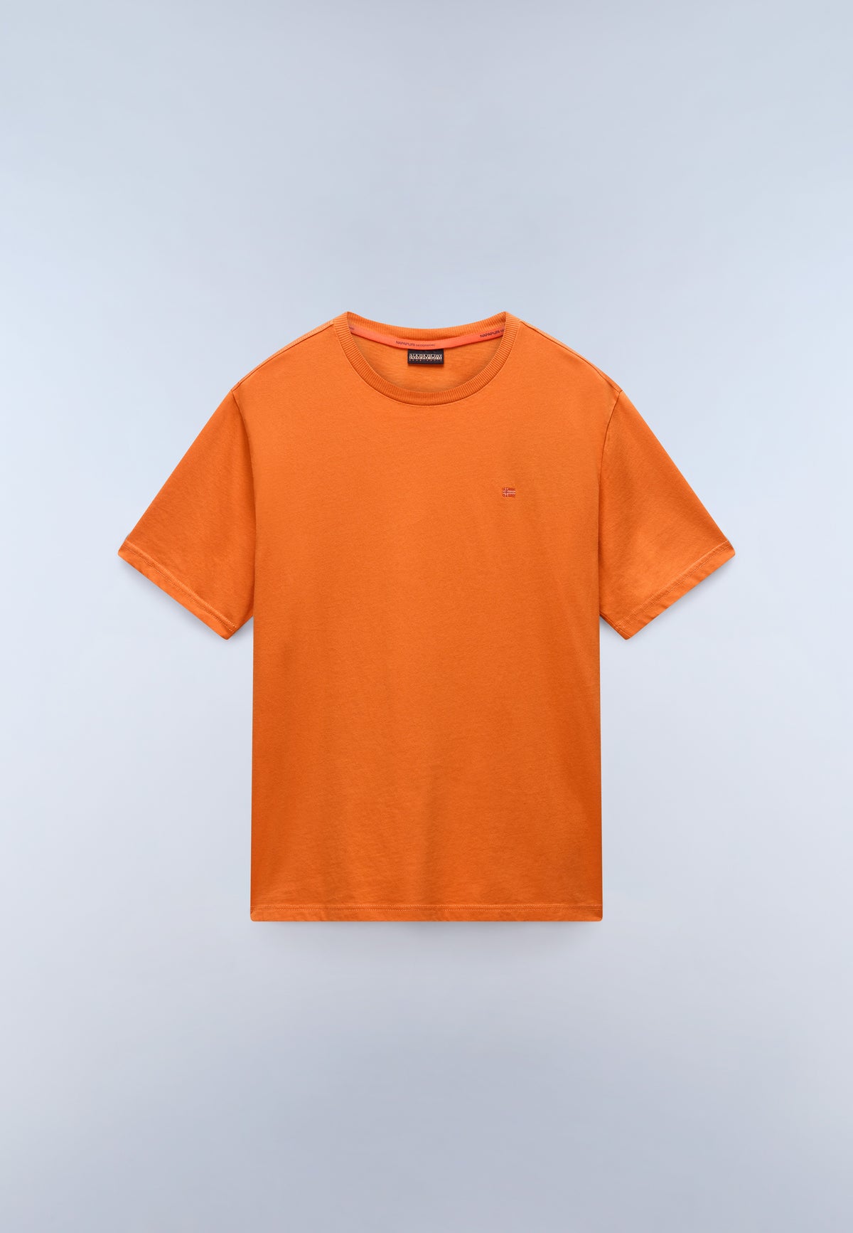 Kurzärmeliges Jersey-T-Shirt Nedles Orange Pumpkin - 1