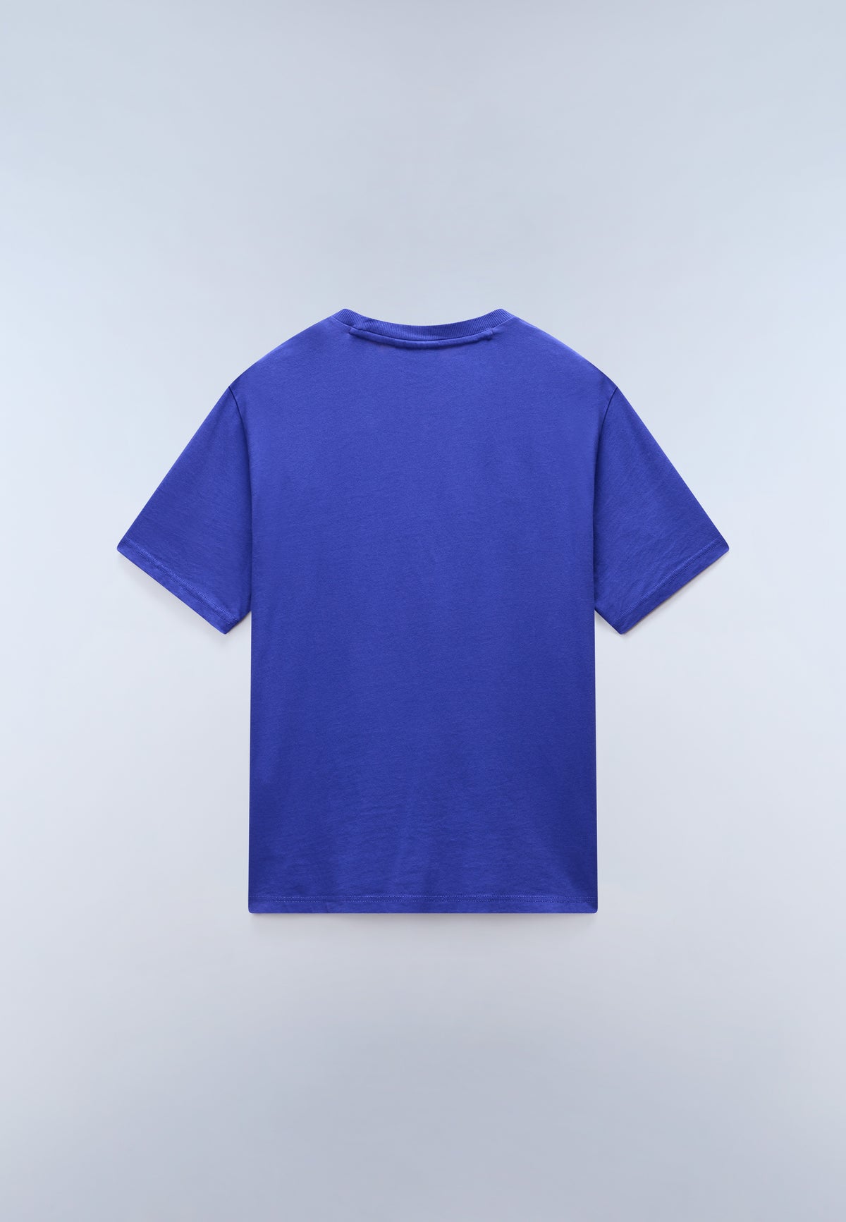 T-shirt a Maniche Corte Nedles in Jersey Blu Royal - 5
