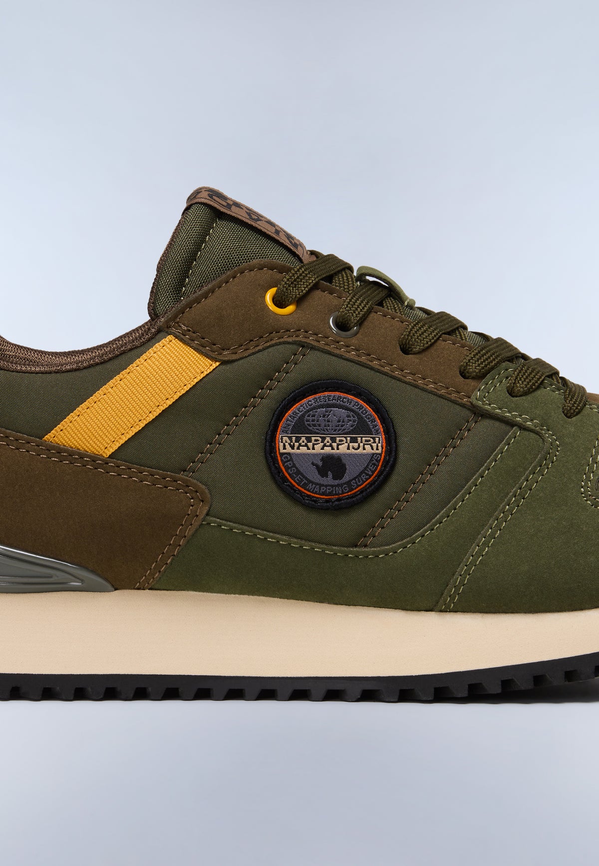 Bollo Sneaker Cosmos Grün Braun - 8