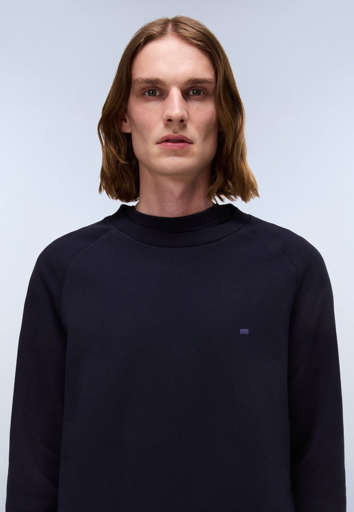 Nedles French Terry Sweatshirt Dark Blue - 2