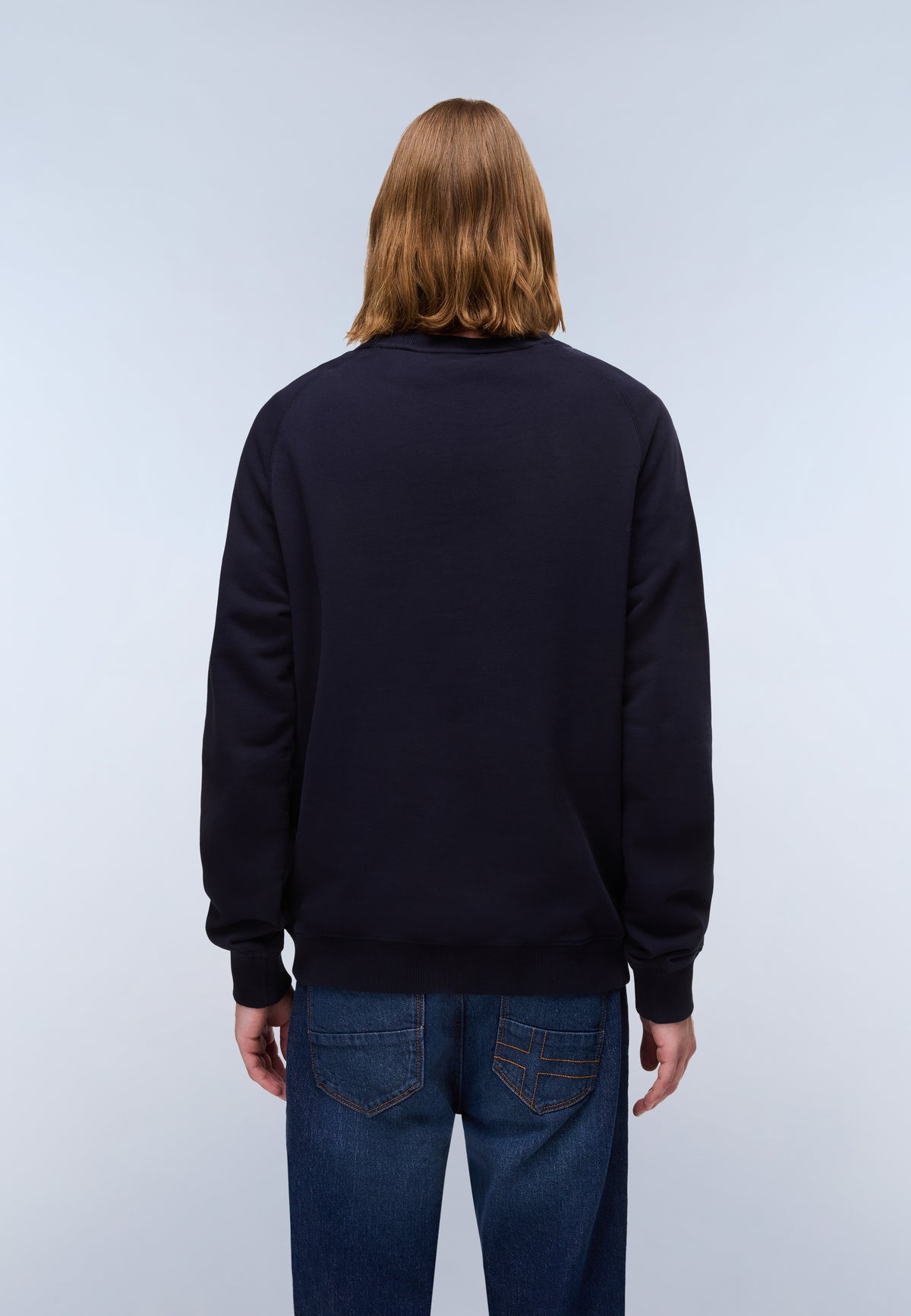 Nedles French Terry Sweatshirt Dark Blue - 4