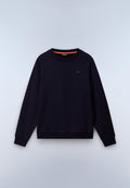 Nedles French Terry Sweatshirt Dark Blue - 1