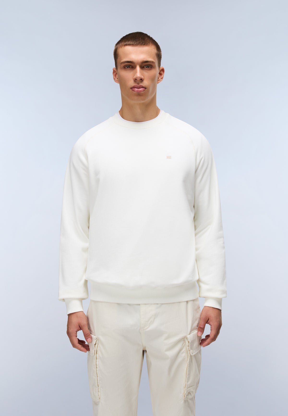 Nedles French Terry Sweatshirt White - 3