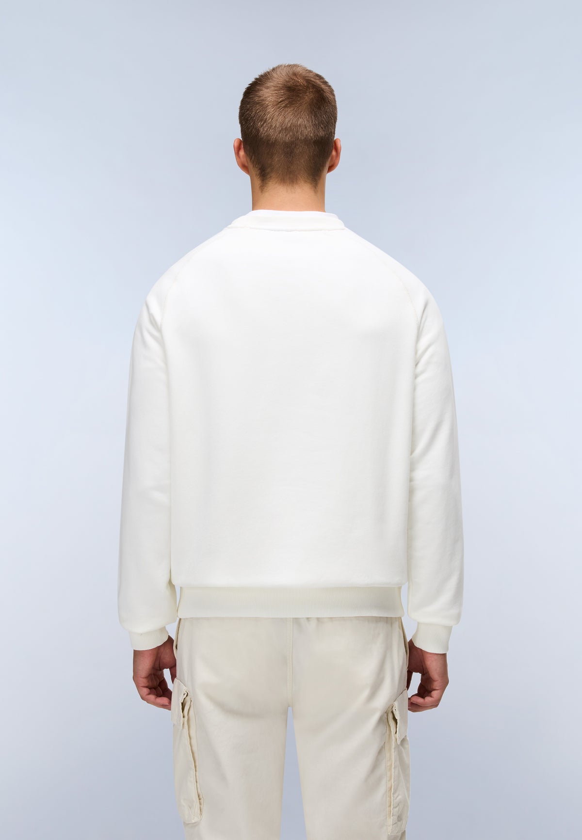 Nedles French Terry Sweatshirt White - 4