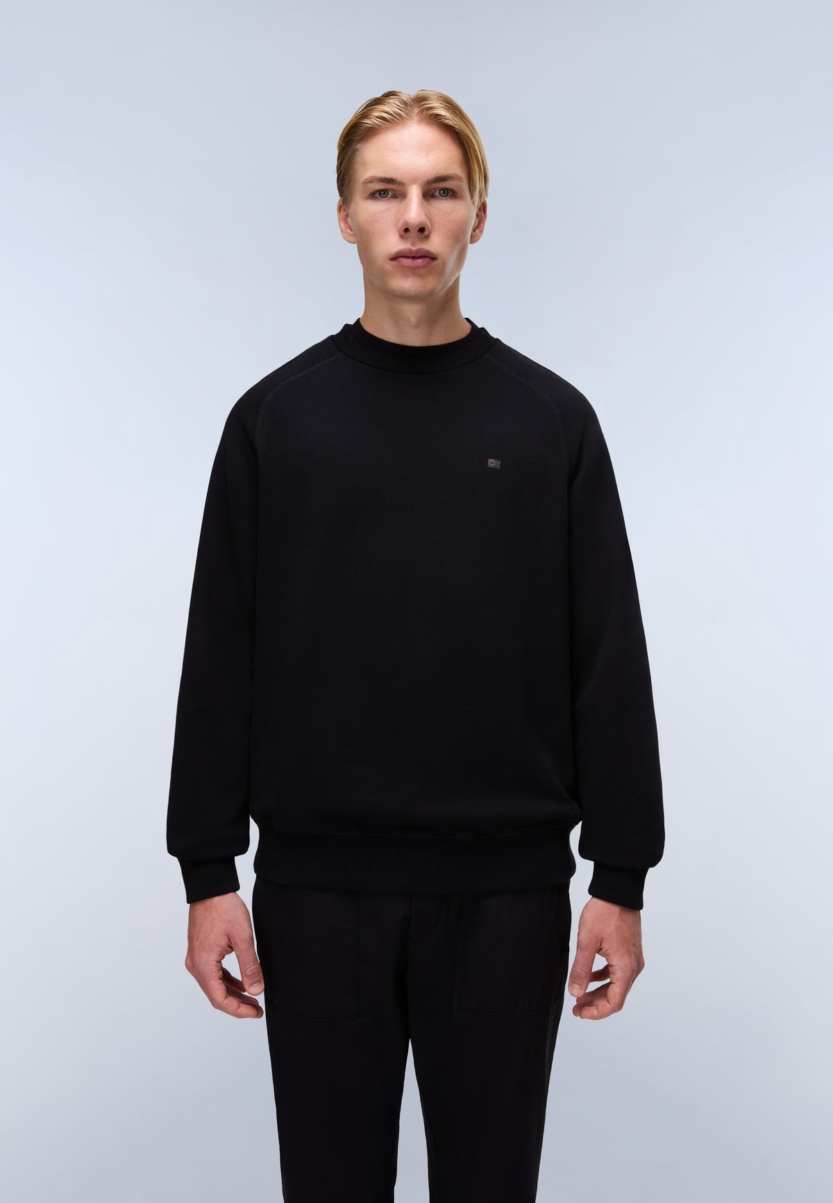 Nedles French Terry Sweatshirt Black - 3