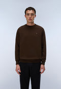 Nedles French Terry Sweatshirt Dark Brown - 3