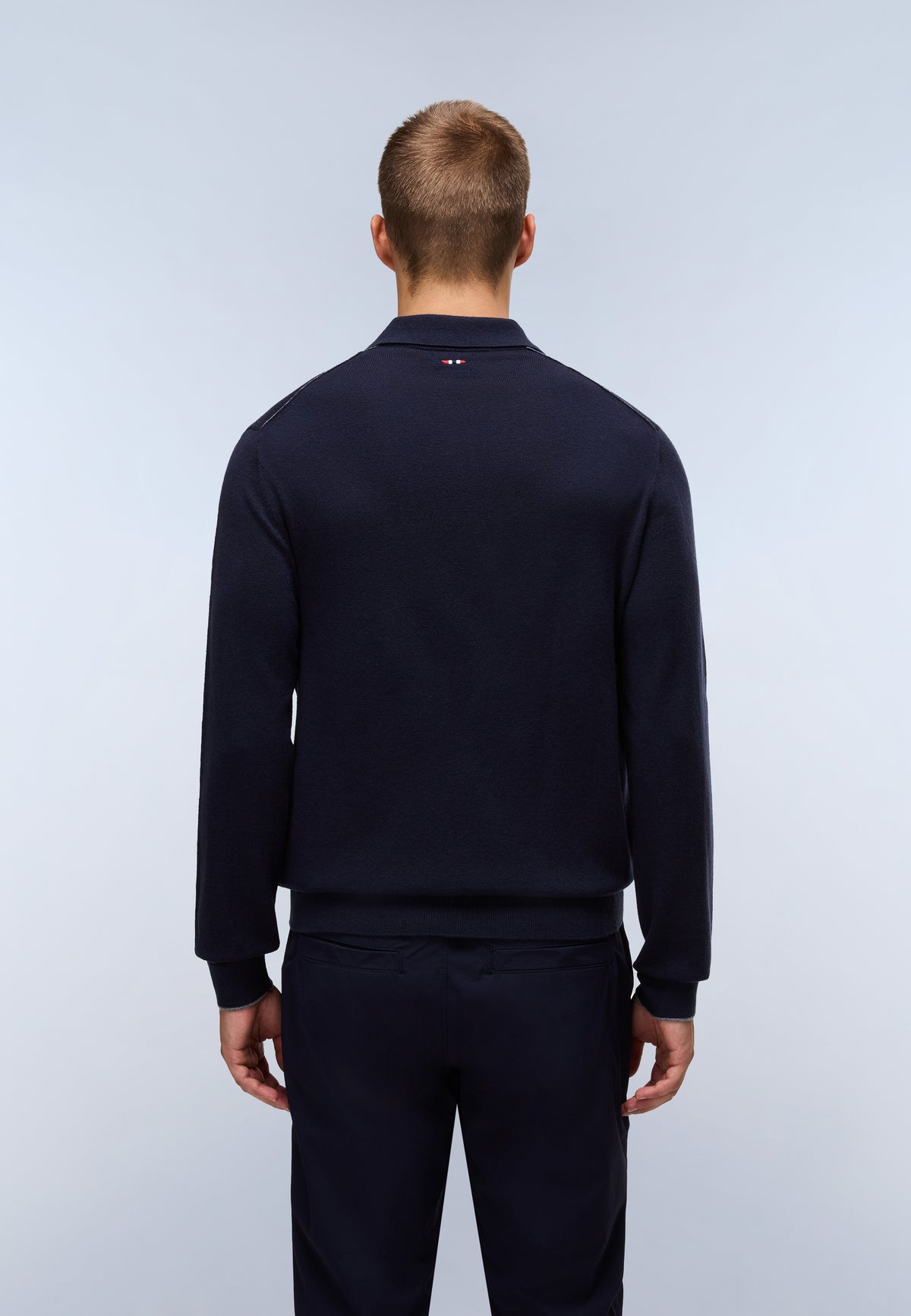 Pull à Col Polo Damavand Dark Blue - 3