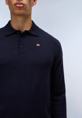 Pull à Col Polo Damavand Dark Blue - 5