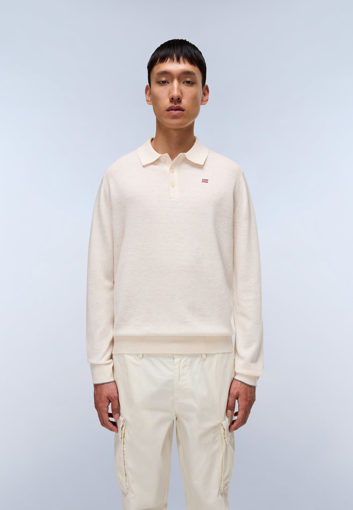 Pull à Col Polo Damavand  Beige - 3