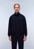 Nedles French Terry Full-Zip Sweatshirt Dark Blue - 3