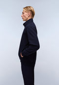 Nedles French Terry Full-Zip Sweatshirt Dark Blue - 4