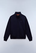 Nedles French Terry Full-Zip Sweatshirt Dark Blue - 1