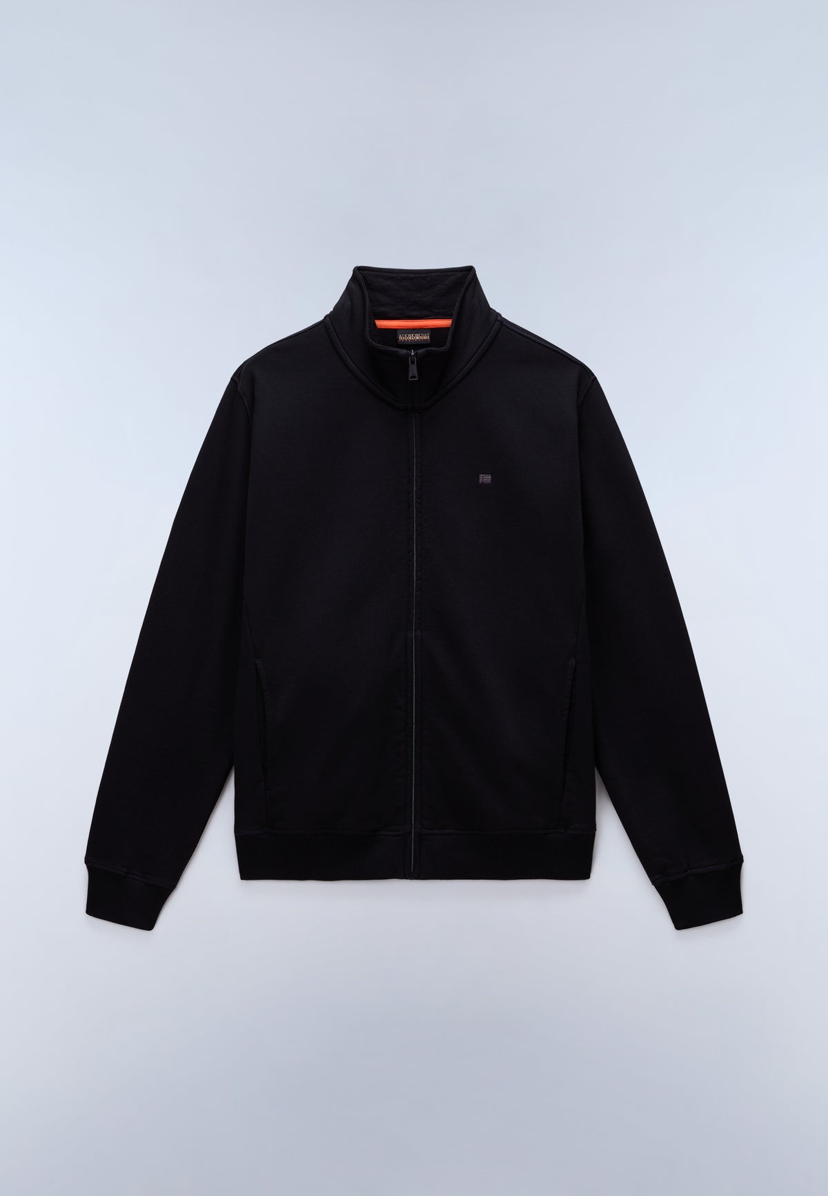 Nedles French Terry Full-Zip Sweatshirt Black - 1