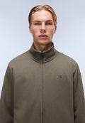 Nedles French Terry Full-Zip Sweatshirt Green Tea Leaf - 2
