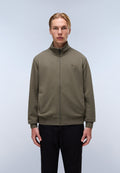 Nedles French Terry Full-Zip Sweatshirt Green Tea Leaf - 3
