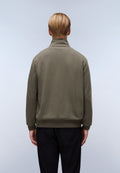 Nedles French Terry Full-Zip Sweatshirt Green Tea Leaf - 5