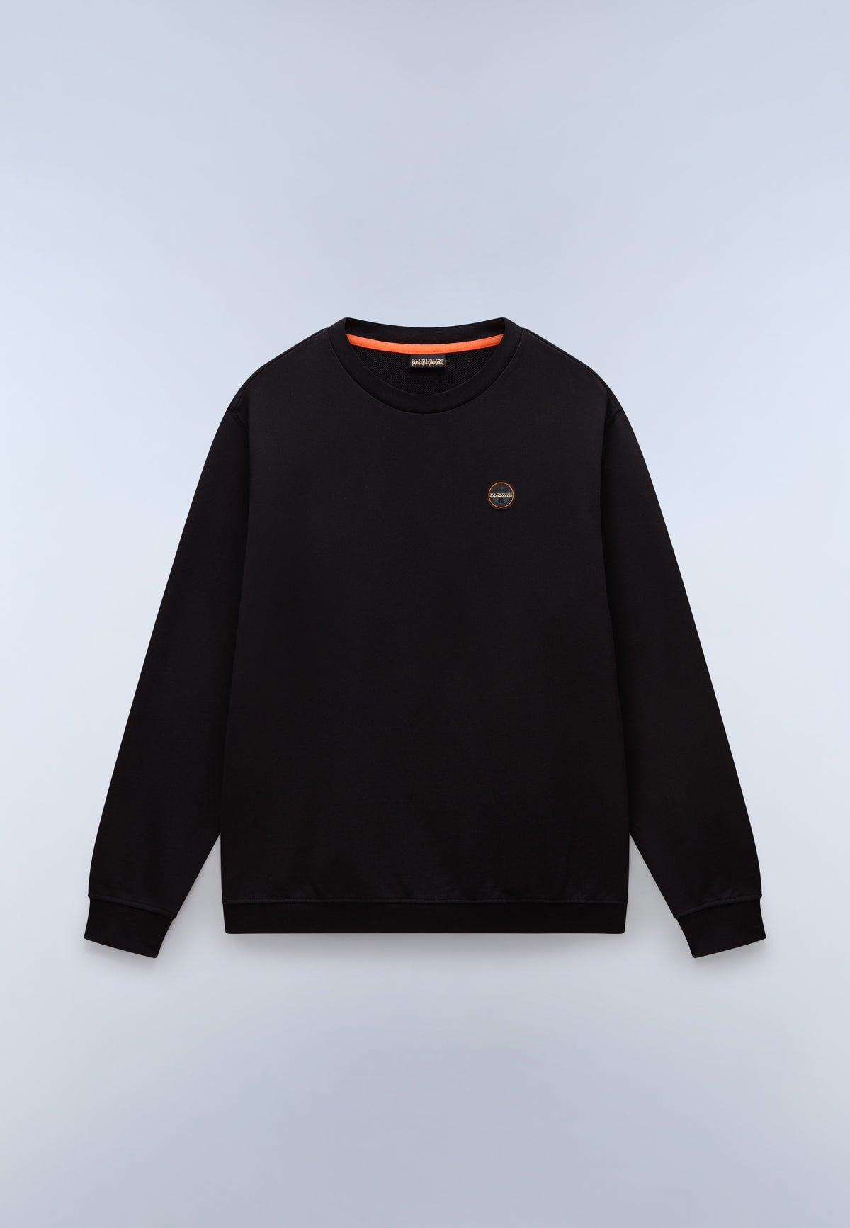 Badge French Terry Sweatshirt Black - 1
