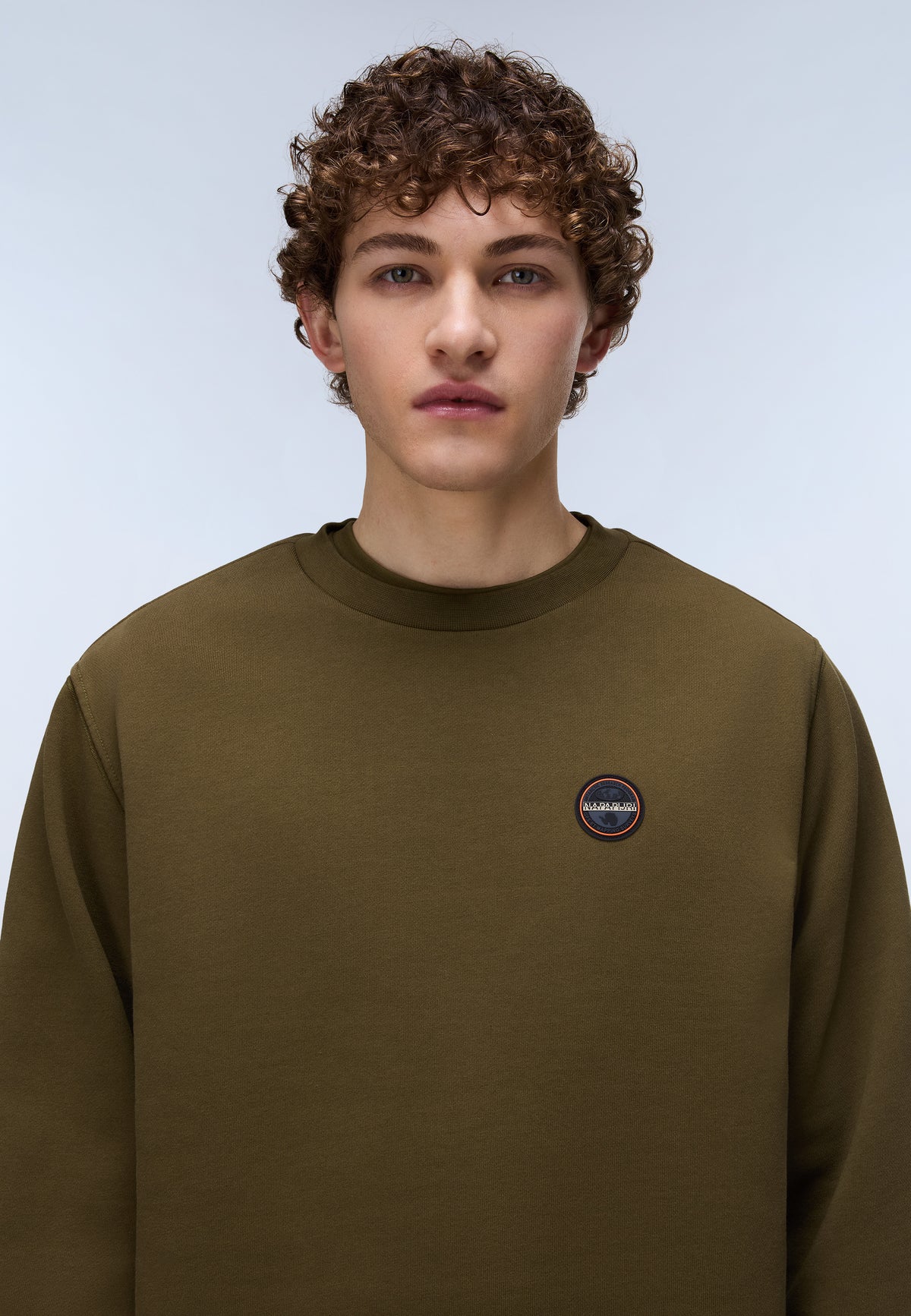 Sweat-shirt en French Terry Badge  - 2