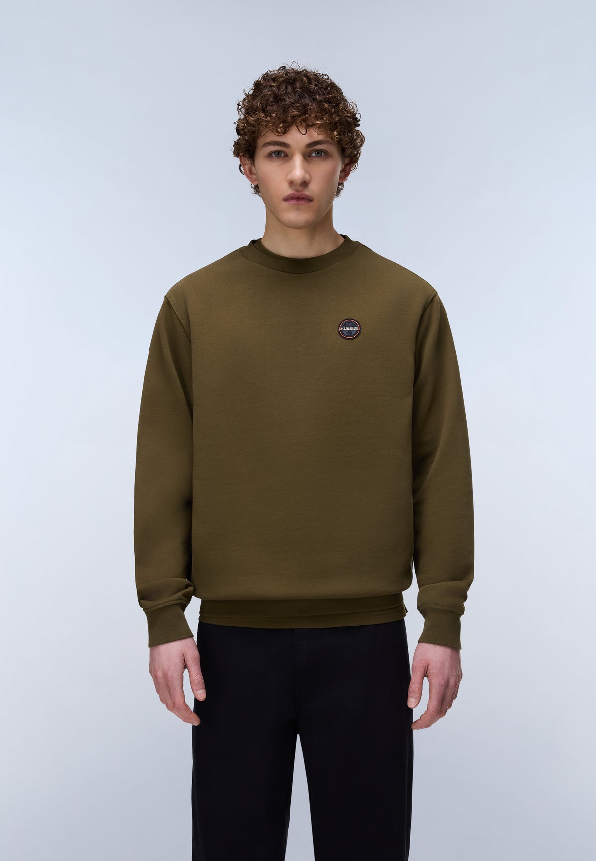 Sweat-shirt en French Terry Badge  - 3