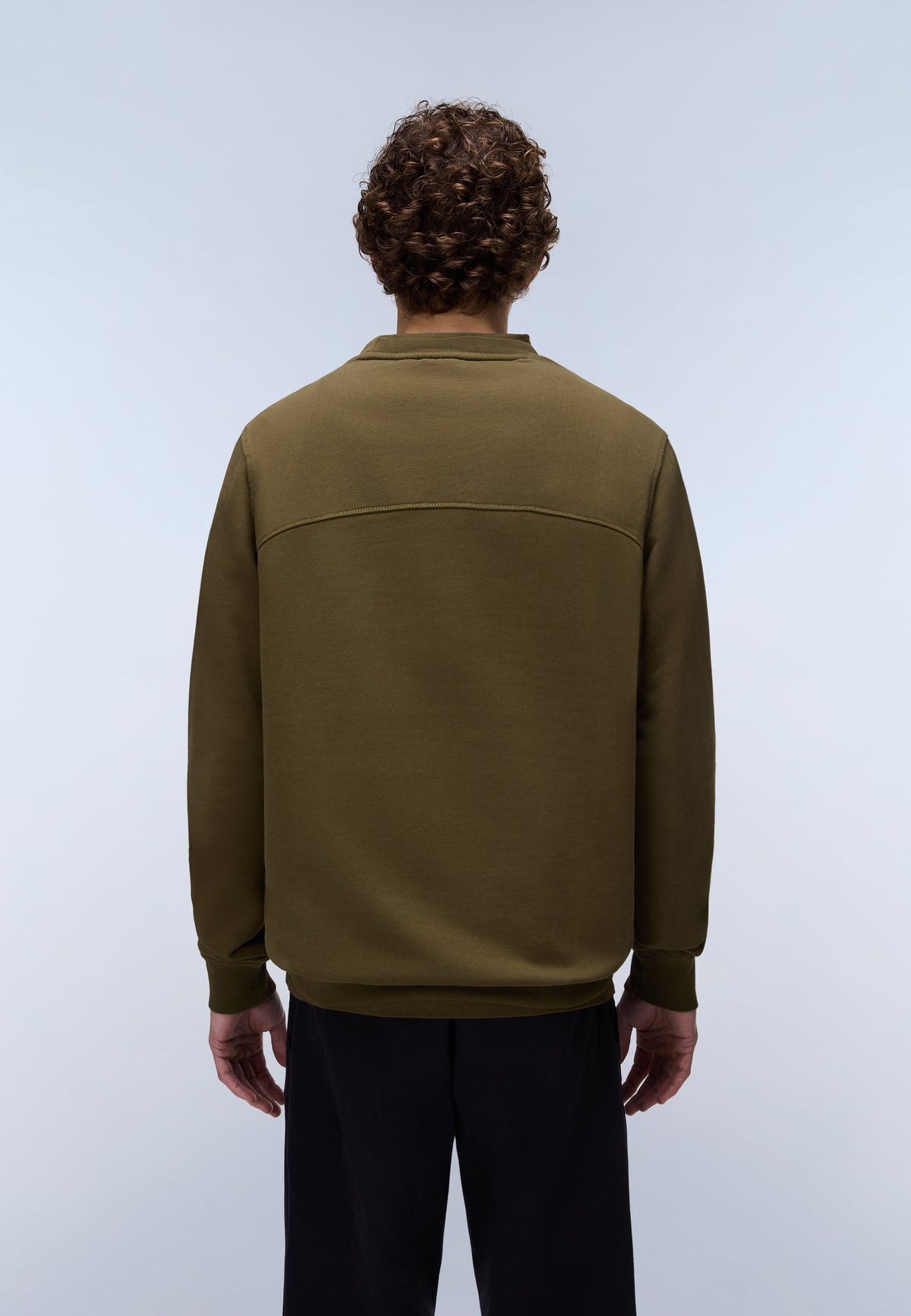 Sweat-shirt en French Terry Badge  - 4