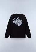 Fiemme Jersey Long Sleeve T-Shirt Black - 6