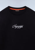Fiemme Jersey Long Sleeve T-Shirt Black - 7