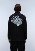 Fiemme Jersey Long Sleeve T-Shirt Black - 4