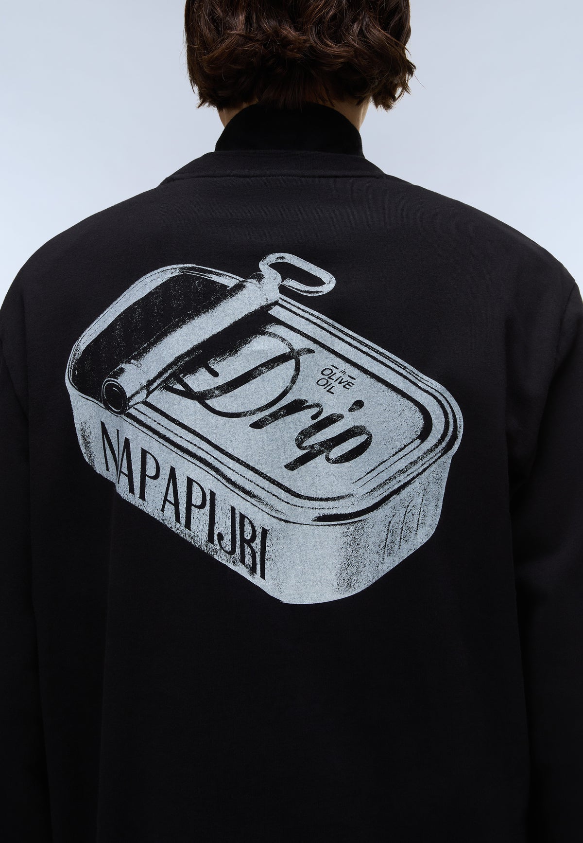Fiemme Jersey Long Sleeve T-Shirt Black - 5