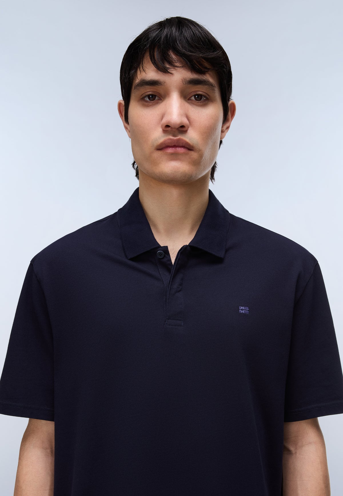 Nedles  Short Sleeve Polo Dark Blue - 2