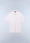 Nedles  Short Sleeve Polo White - 1