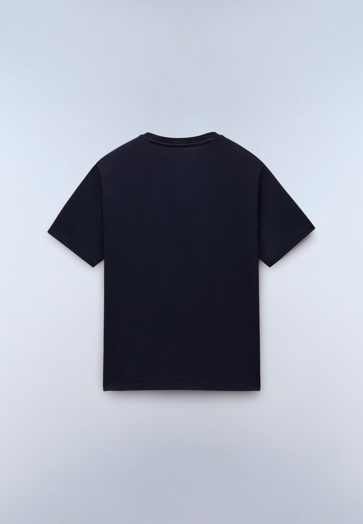T-Shirt à Manches Courtes en Jersey Badge Dark Blue - 5