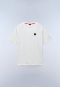 Badge Jersey Short Sleeve T-Shirt White - 1