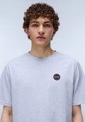 T-Shirt à Manches Courtes en Jersey Badge  - 2