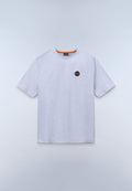 T-Shirt à Manches Courtes en Jersey Badge  - 1
